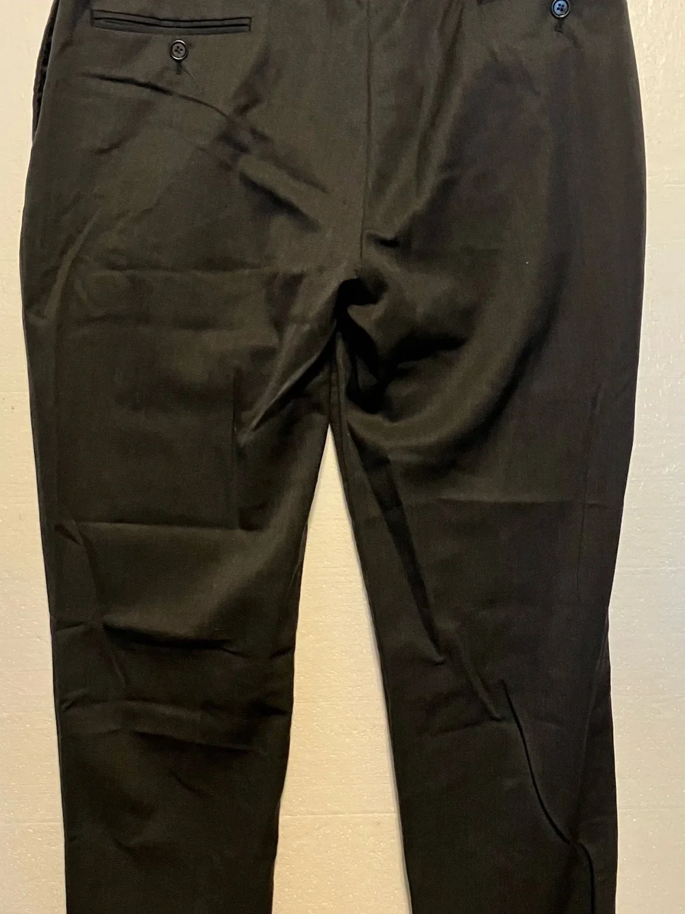 Brooks Brothers  Madison Black Dress Pants - Tailored Regular Fit